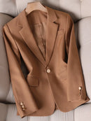 Blazer Feminino Clássico Alfaiataria Sienna