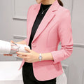 Blazer Feminino Slim  Manga Longa