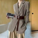 Blazer Feminino Xadrez