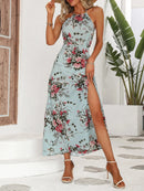 Vestido Longo Feminino Floral