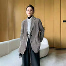 Blazer Feminino Xadrez