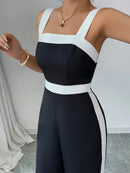 Macacão Feminino Preto Alça