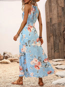 Vestido Longo Feminino Floral