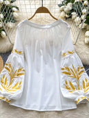 Blusa Manga Bufante