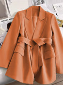 Blazer Feminino de Amarrar