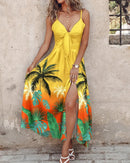 Vestido Longo Estampado Floral