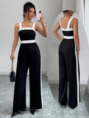 Macacão Feminino Preto Alça
