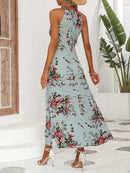 Vestido Longo Feminino Floral