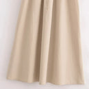 Vestido Casual Básico Longo Feminino