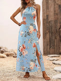 Vestido Longo Feminino Floral
