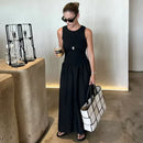 Vestido Casual Básico Longo Feminino