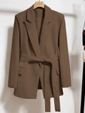Blazer Feminino de Amarrar