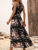 Vestido Longo Feminino Floral