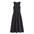 Vestido Casual Básico Longo Feminino