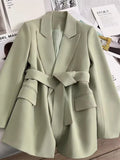 Blazer Feminino de Amarrar