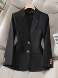Blazer Feminino Alfaiataria Acinturado