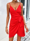 Vestido Curto Sem Alça Vermelho