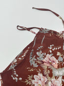 Vestido Longo Feminino Floral